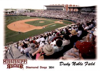 2011 Grandstand Mississippi State Diamond Dogs #NNO Dudy Noble Field Front