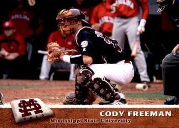 2010 Grandstand Mississippi State Bulldogs #NNO Cody Freeman Front