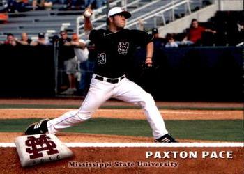 2010 Grandstand Mississippi State Bulldogs #NNO Paxton Pace Front