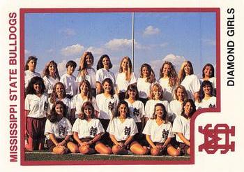 1994 Mississippi State Bulldogs #NNO Diamond Girls Front