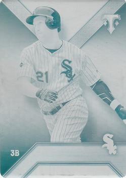 2016 Topps Triple Threads - Printing Plate Cyan #23 Todd Frazier Front