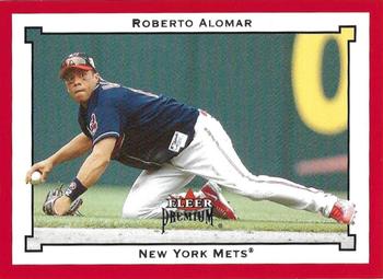2002 Fleer Premium - Star Rubies #SR35 Roberto Alomar  Front