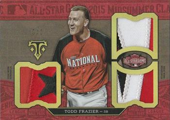 2016 Topps Triple Threads - All-Star Patches #TTASP-TF Todd Frazier Front