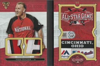 2016 Topps Triple Threads - All-Star Laundry Tag Relics #ASLT-TF Todd Frazier Front