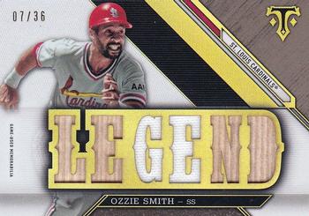 2016 Topps Triple Threads - Triple Threads Relics Legends #TTRL-OS Ozzie Smith Front