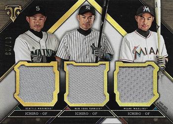 2016 Topps Triple Threads - Triple Threads Relic Combos #TTRC-ICH Ichiro Front