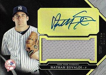 2016 Topps Triple Threads - Unity Autograph Jumbo Relics Silver #UAJR-NEO Nathan Eovaldi Front