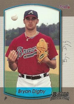 2000 Bowman Draft Picks & Prospects #97 Bryan Digby Front