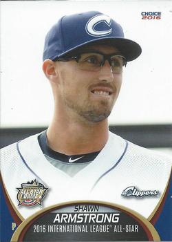 2016 Choice International League All-Stars #6 Shawn Armstrong Front