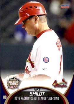 2016 Choice Pacific Coast League All-Stars #3 Mike Shildt Front