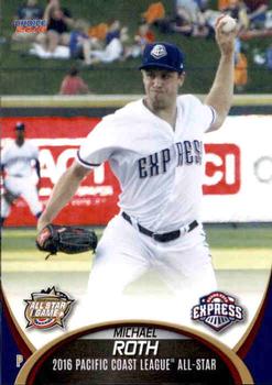 2016 Choice Pacific Coast League All-Stars #30 Michael Roth Front