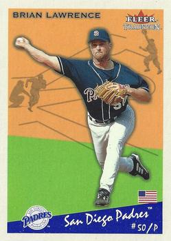 2002 Fleer Tradition Update - 2002 Fleer Tradition Glossy #25 Brian Lawrence  Front