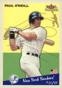 2002 Fleer Tradition Update - 2002 Fleer Tradition Glossy #58 Paul O'Neill  Front