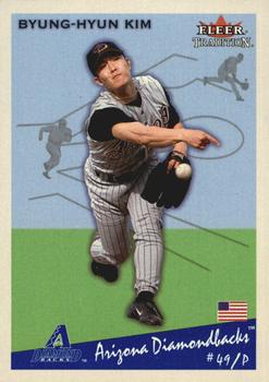 2002 Fleer Tradition Update - 2002 Fleer Tradition Glossy #72 Byung-Hyun Kim  Front