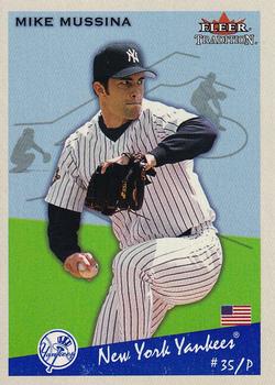 2002 Fleer Tradition Update - 2002 Fleer Tradition Glossy #84 Mike Mussina  Front