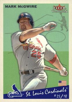2002 Fleer Tradition Update - 2002 Fleer Tradition Glossy #177 Mark McGwire  Front