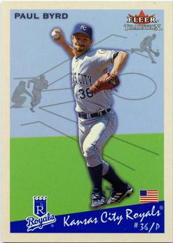 2002 Fleer Tradition Update - 2002 Fleer Tradition Glossy #181 Paul Byrd  Front
