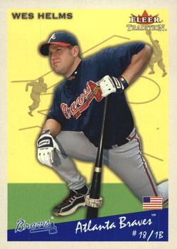 2002 Fleer Tradition Update - 2002 Fleer Tradition Glossy #191 Wes Helms  Front