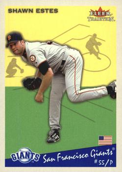 2002 Fleer Tradition Update - 2002 Fleer Tradition Glossy #238 Shawn Estes  Front