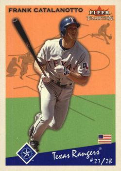 2002 Fleer Tradition Update - 2002 Fleer Tradition Glossy #309 Frank Catalanotto  Front