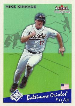 2002 Fleer Tradition Update - 2002 Fleer Tradition Glossy #346 Mike Kinkade  Front