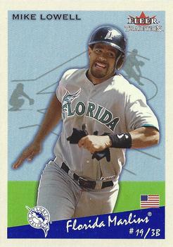 2002 Fleer Tradition Update - 2002 Fleer Tradition Glossy #347 Mike Lowell  Front