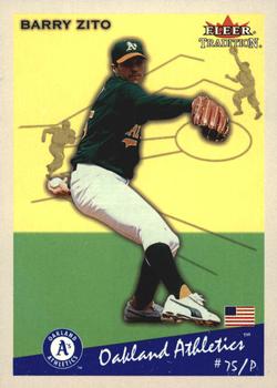 2002 Fleer Tradition Update - 2002 Fleer Tradition Glossy #357 Barry Zito  Front