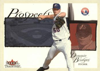 2002 Fleer Tradition Update - 2002 Fleer Tradition Glossy #451 Donnie Bridges Front