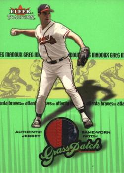 2002 Fleer Tradition - Grass Patch #NNO Greg Maddux  Front