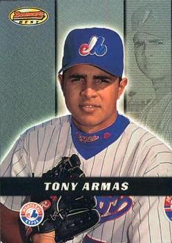 2000 Bowman's Best #142 Tony Armas Front