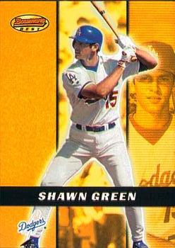 2000 Bowman's Best #15 Shawn Green Front