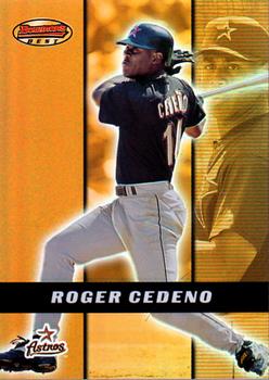 2000 Bowman's Best #28 Roger Cedeno Front
