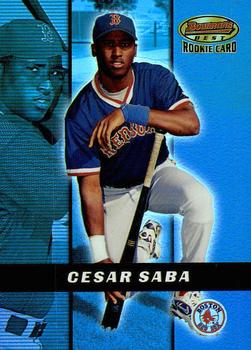 2000 Bowman's Best #162 Cesar Saba Front