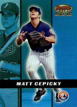 2000 Bowman's Best #189 Matt Cepicky Front