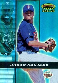 2000 Bowman's Best #191 Johan Santana Front