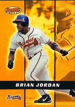 2000 Bowman's Best #29 Brian Jordan Front