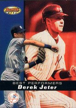 2000 Bowman's Best #87 Derek Jeter Front
