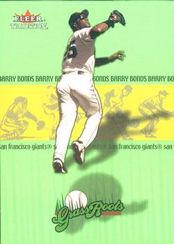 2002 Fleer Tradition - Grass Roots #1 GR Barry Bonds  Front