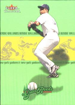 2002 Fleer Tradition - Grass Roots #7 GR Bernie Williams  Front