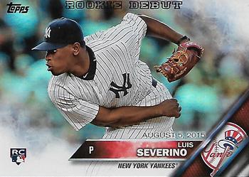 2016 Topps Update - Rainbow Foil #US134 Luis Severino Front