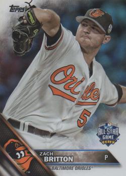 2016 Topps Update - Rainbow Foil #US222 Zach Britton Front