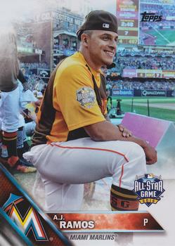 2016 Topps Update - Rainbow Foil #US253 A.J. Ramos Front