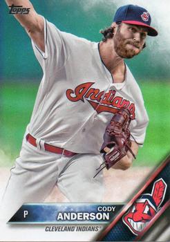 2016 Topps Update - Rainbow Foil #US264 Cody Anderson Front
