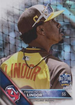 2016 Topps Update - Rainbow Foil #US275 Francisco Lindor Front