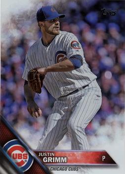 2016 Topps Update - Rainbow Foil #US276 Justin Grimm Front