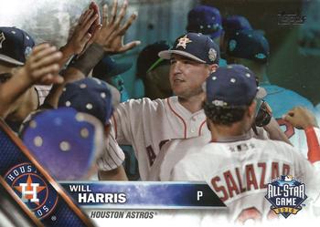 2016 Topps Update - Rainbow Foil #US282 Will Harris Front