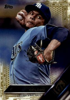2016 Topps Update - Gold #US75 Alex Colome Front