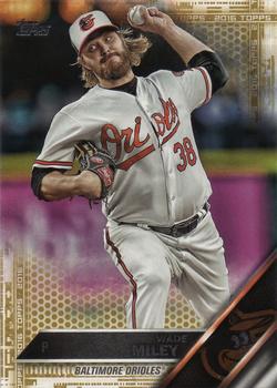 2016 Topps Update - Gold #US77 Wade Miley Front