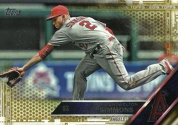 2016 Topps Update - Gold #US142 Andrelton Simmons Front