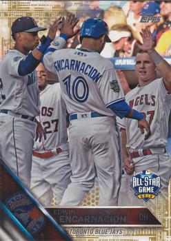 2016 Topps Update - Gold #US159 Edwin Encarnacion Front